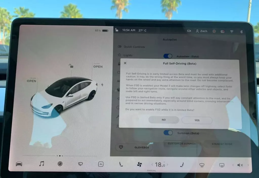 Tesla FSD (Full Self-Driving)
