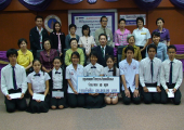 Lamina gives scholarships to Mahidol University.