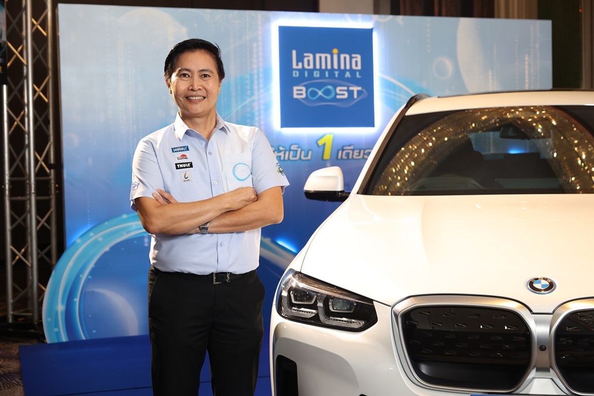 ลามิน่าฟิล์ม ส่งสินค้าเอาใจลูกค้ารถยนต์ยุคใหม่ Lamina Digital EVS Boost  ฟิล์มดิจิทัลบูสต์รุ่นใหม่ล่าสุด