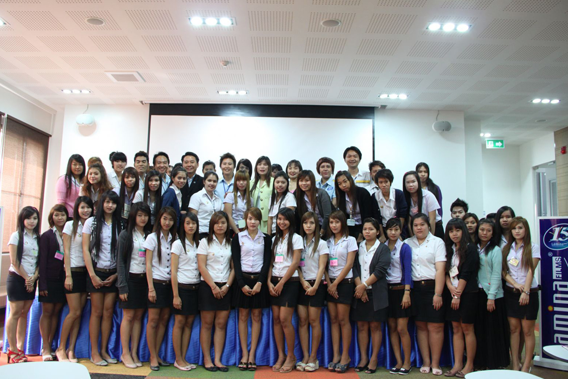 Welcoming the students South East Asia University