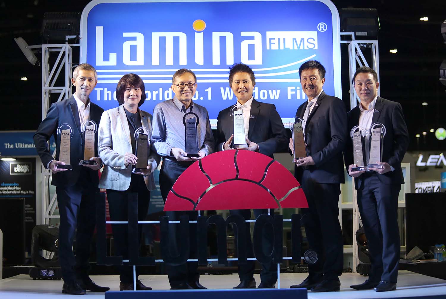 Lamina film, prominently won the Top Automotive Business Award or TAQA Award for the 8th consecutive year.