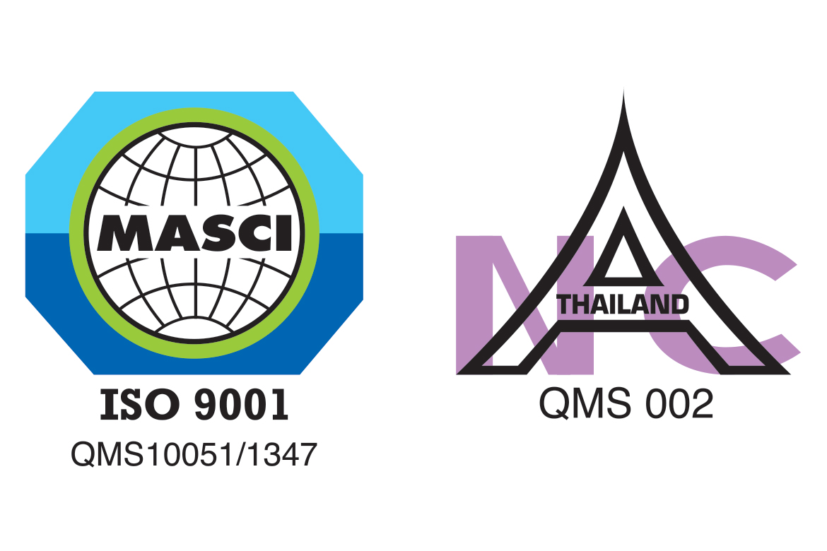  เทคโนเซล ได้รับการรับรองมาตรฐาน ISO 9001 : 2008