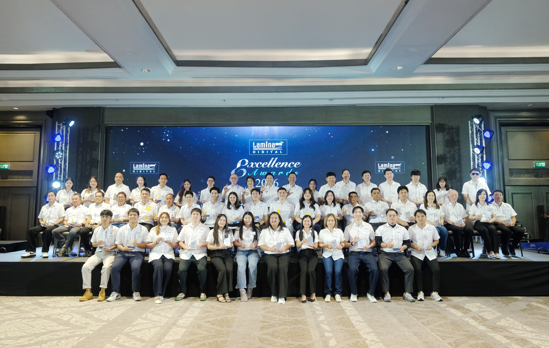  ‘ลามิน่า’ เดินหน้าสู่ปีที่ 32 ขับเคลื่อนธุรกิจด้วยความจริง   จัดประชุมศูนย์ตัวแทนจำหน่ายทั่วประเทศ
