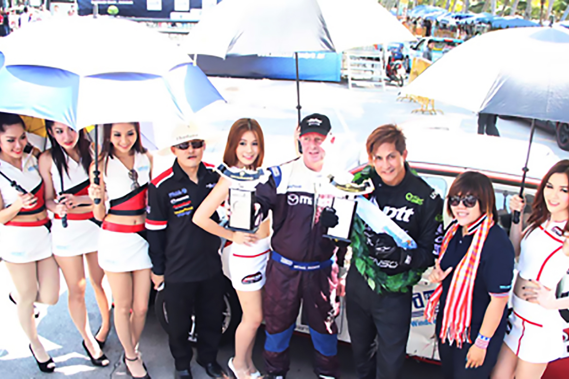 Lamina wins the annual Super Pick Up, Bangsaen Thailand Speed Festival 2012