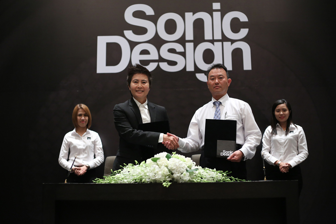 New product launch, Sonic Design, premium car speakers from Japan