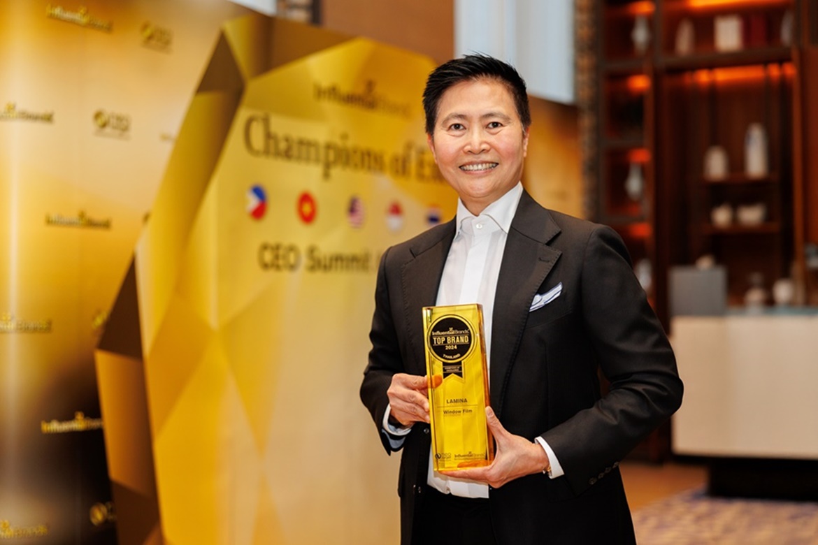Lamina คว้ารางวัล TOP Influential Brand ตอกย้ำความสำเร็จสุดยอดฟิล์มกรองแสงอันดับ 1
