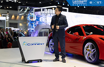 Lamina Films เปิดตัว Lamina Digital Ceramic Onyx  และ Lamina AI น้องลามิน ครั้งแรกในงาน Bangkok International Motor Show ครั้งที่ 45