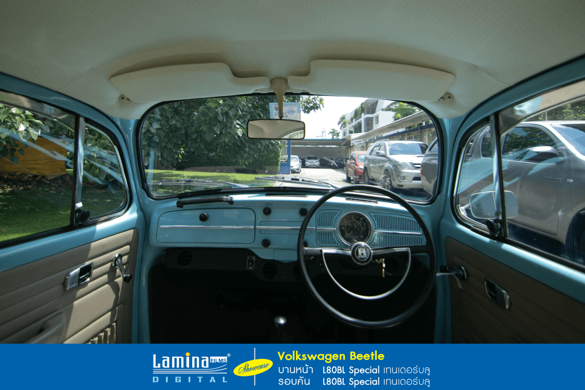 ฟิล์มใสกันร้อน  lamina special series Volkswagen Beetle 9