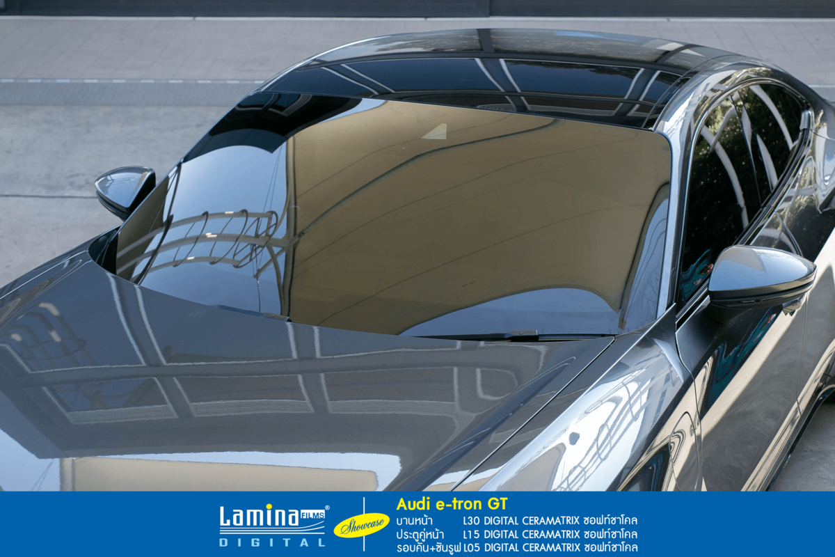 ฟิล์มเซรามิค lamina ceramatrix Audi e-tron GT 5