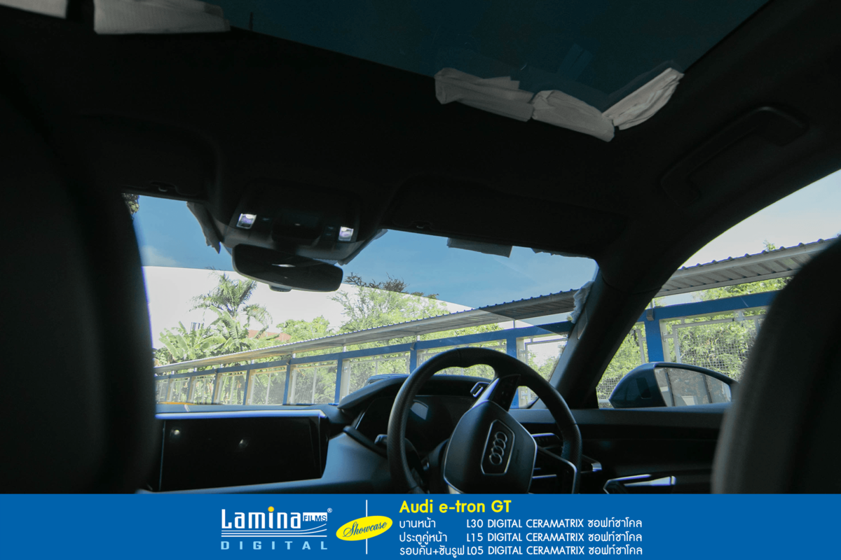ฟิล์มเซรามิค lamina ceramatrix Audi e-tron GT 6