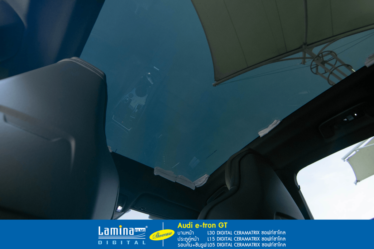 ฟิล์มเซรามิค lamina ceramatrix Audi e-tron GT 7