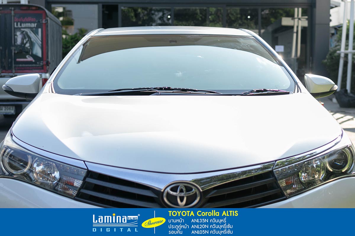 ฟิล์มปรอท lamina genius series Toyota Altis 3