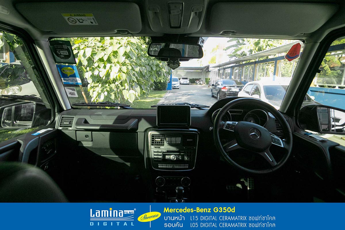 ฟิล์มเซรามิค lamina ceramatrix Mercedes-Benz-G-350d 3