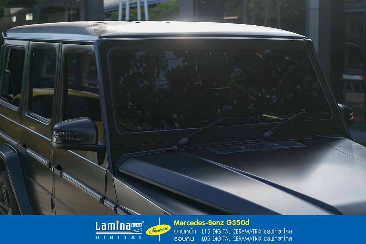 ฟิล์มเซรามิค lamina ceramatrix Mercedes-Benz-G-350d 4