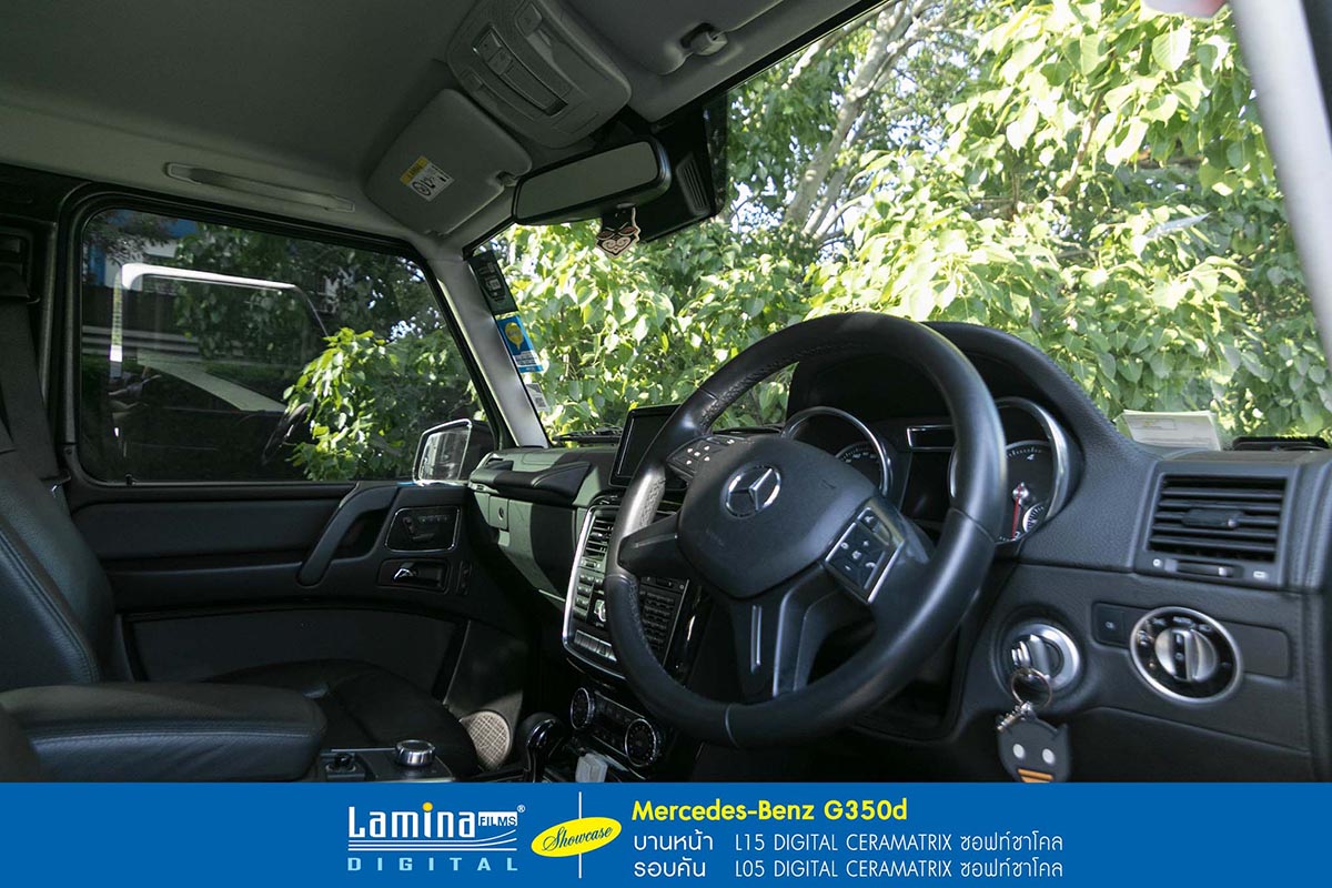 ฟิล์มเซรามิค lamina ceramatrix Mercedes-Benz-G-350d 6