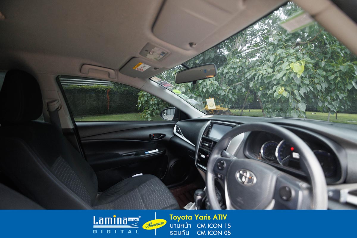 ฟิล์มคาร์บอน lamina cm icon Toyota Yaris ATIV 9