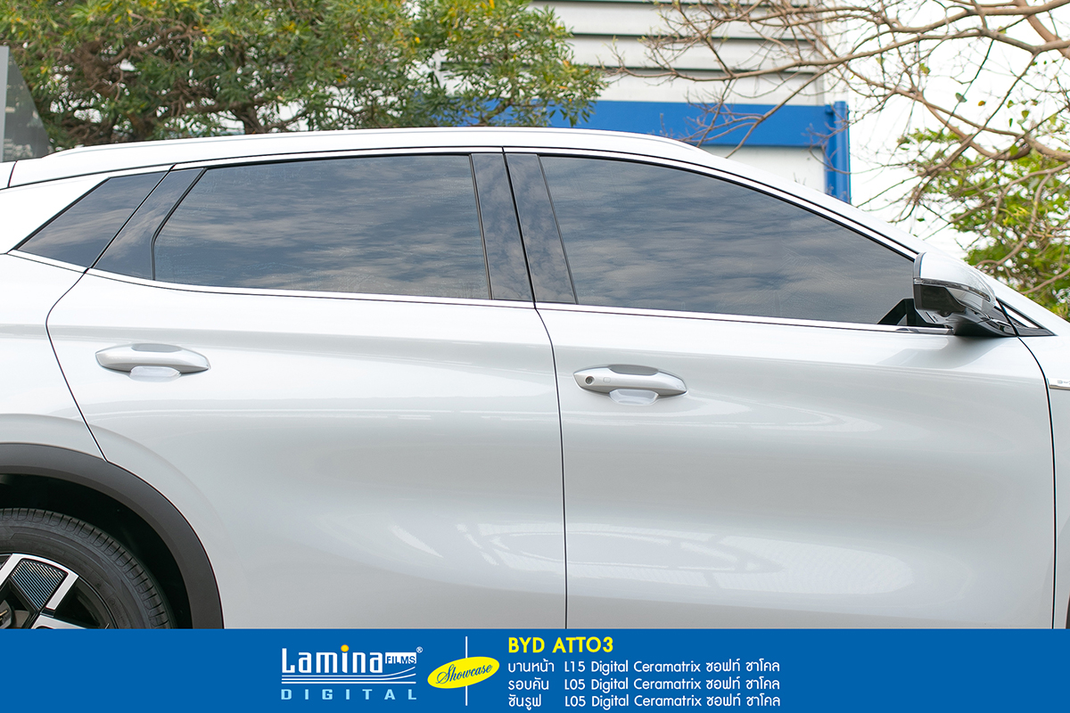 ฟิล์มเซรามิค lamina ceramatrix byd atto3 5