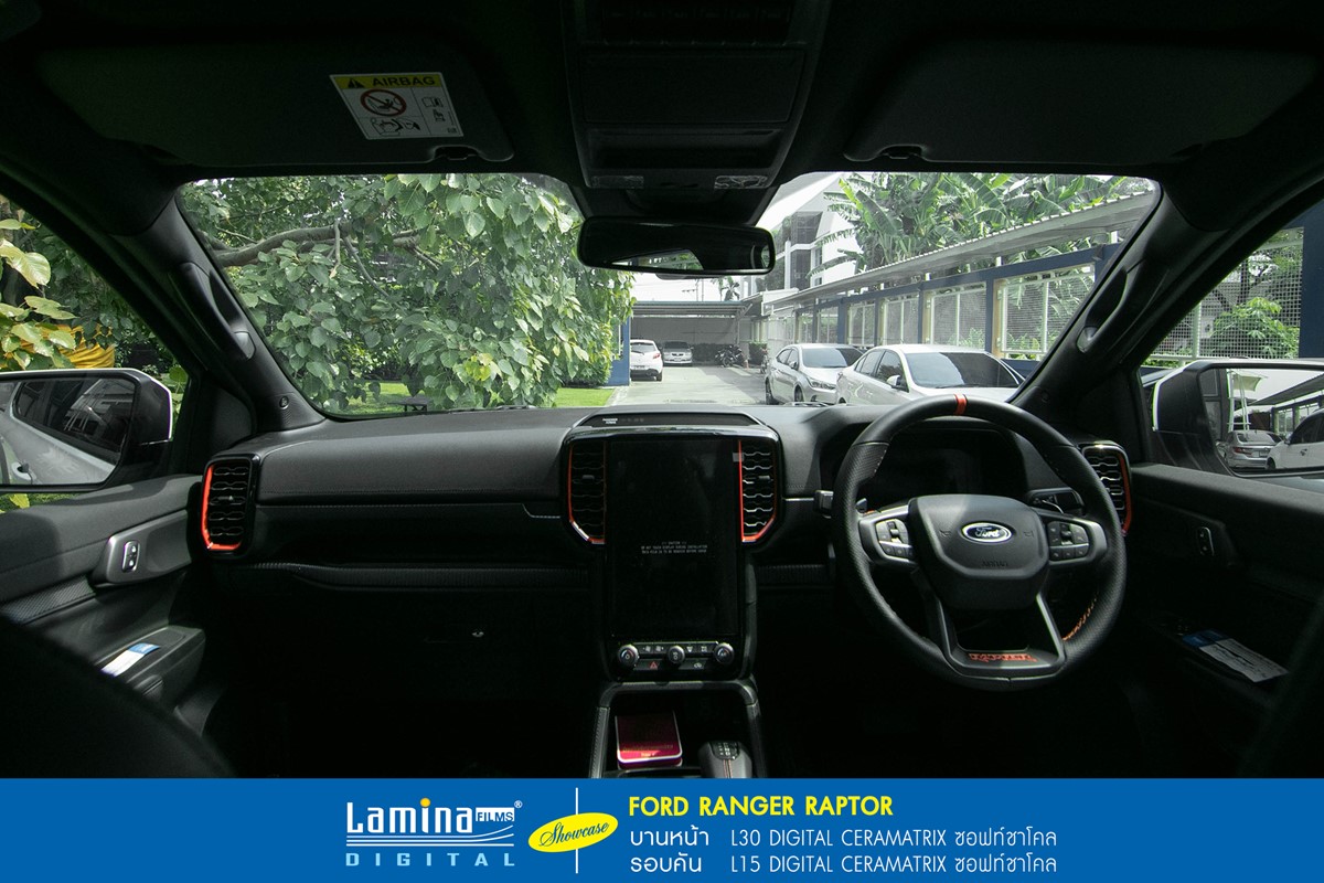 ฟิล์มเซรามิค lamina ceramatrix FORD RANGER RAPTOR 6