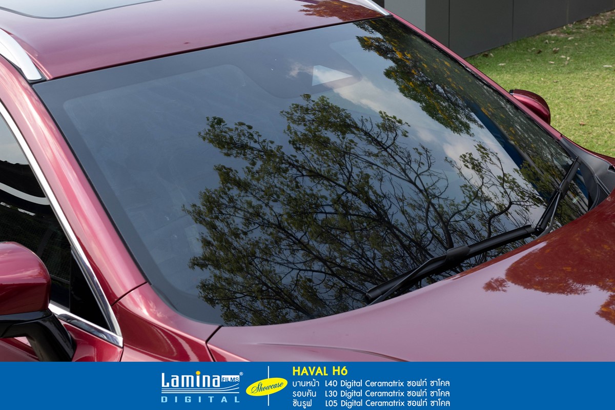 ฟิล์มเซรามิค lamina ceramatrix Haval H6 Red 3