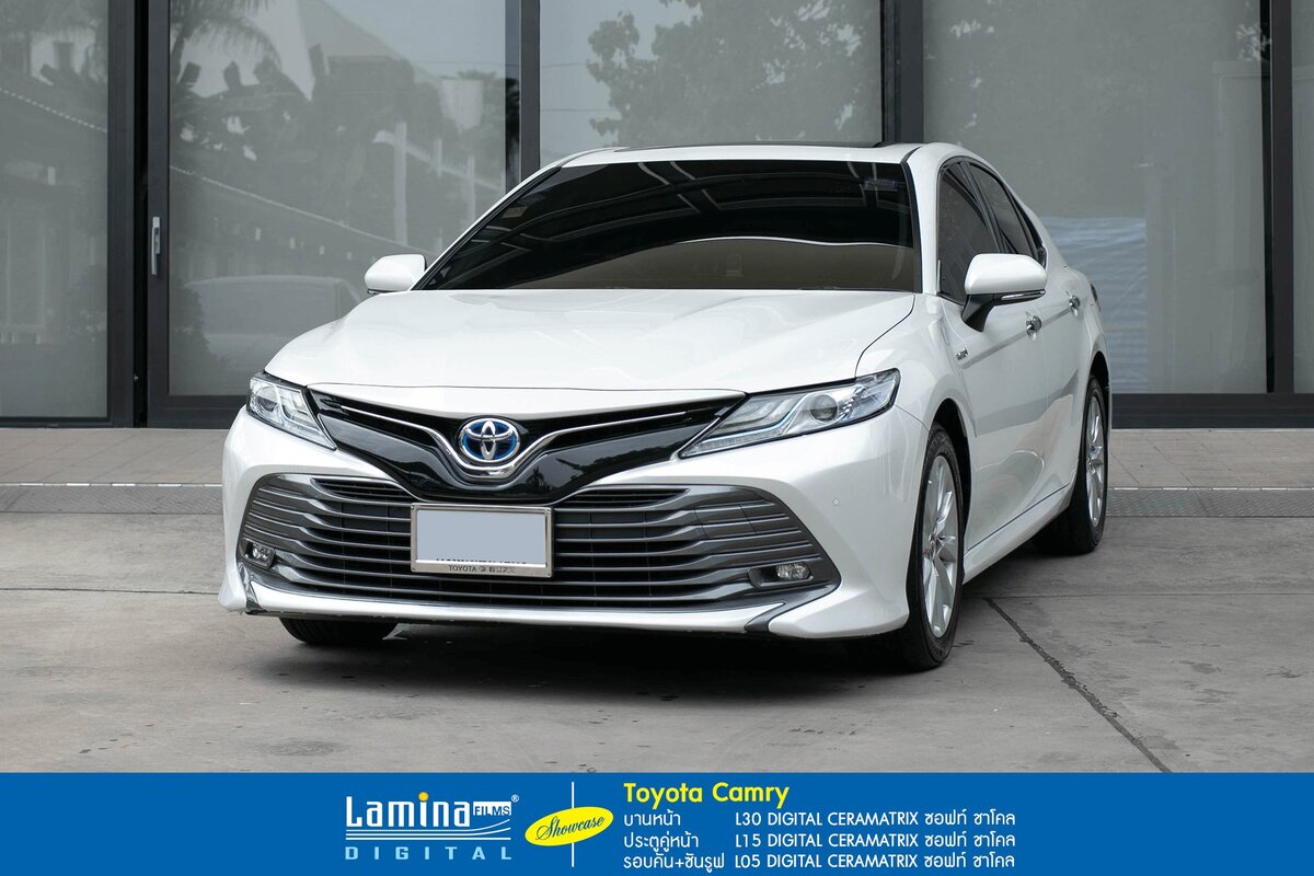 ฟิล์มเซรามิค lamina ceramatrix Toyota Camry 1