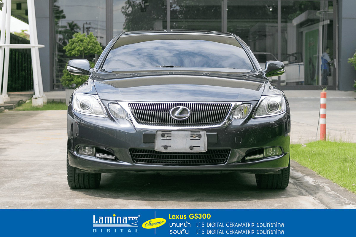 ฟิล์มเซรามิค lamina ceramatrix Lexus GS300 2