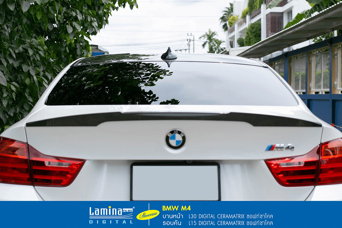 ฟิล์มเซรามิค lamina ceramatrix bmw m4 6