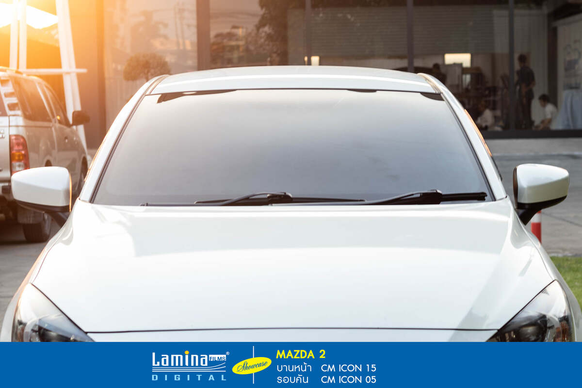 ฟิล์มคาร์บอน lamina cm icon Mazda 2 2