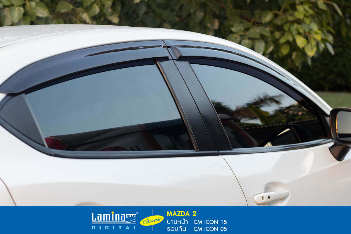 ฟิล์มคาร์บอน lamina cm icon Mazda 2 4