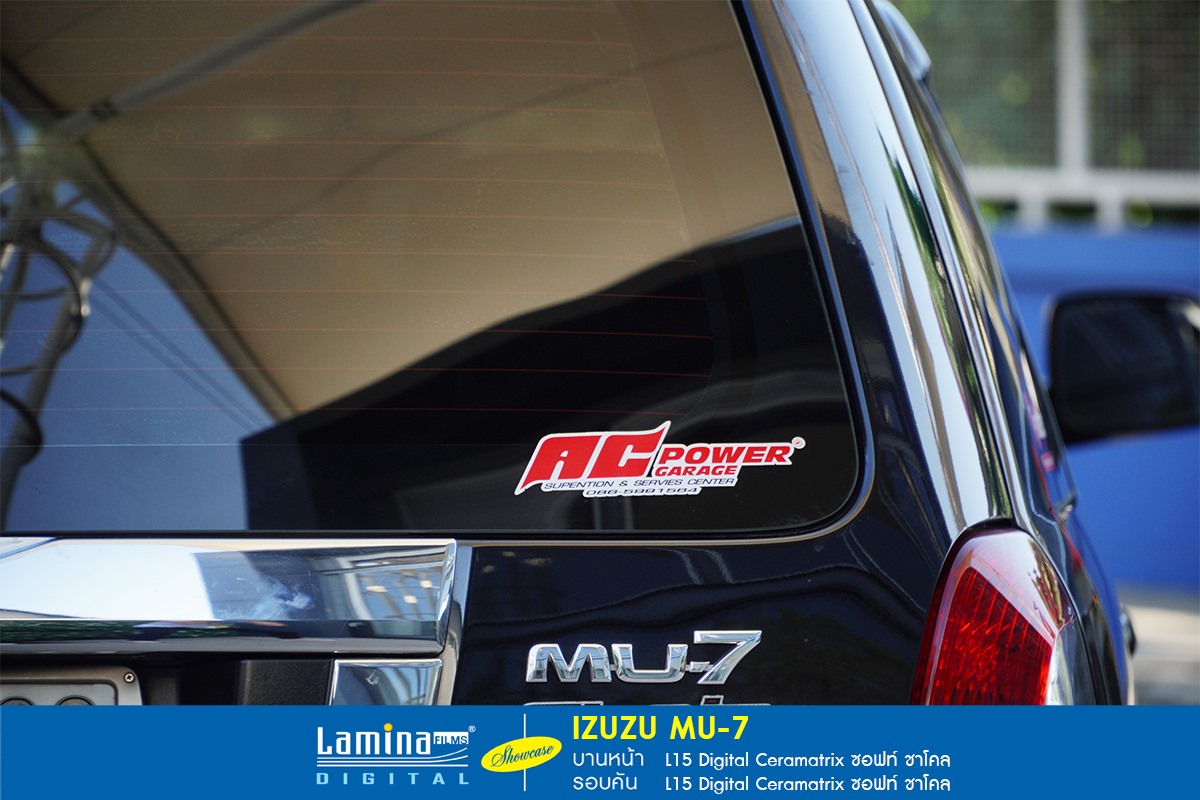 ฟิล์มเซรามิค lamina ceramatrix Izuzu MU-7 4