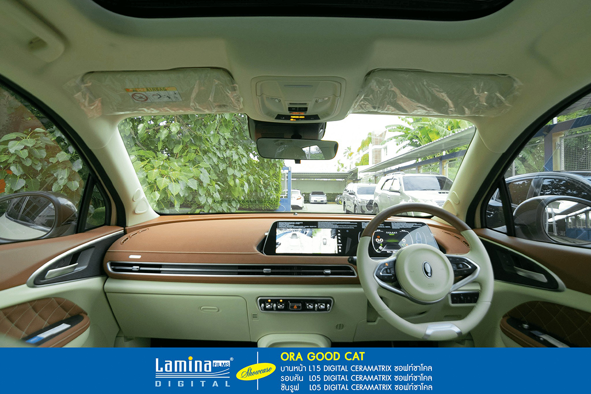 ฟิล์มเซรามิค lamina ceramatrix ORA Good Cat 6