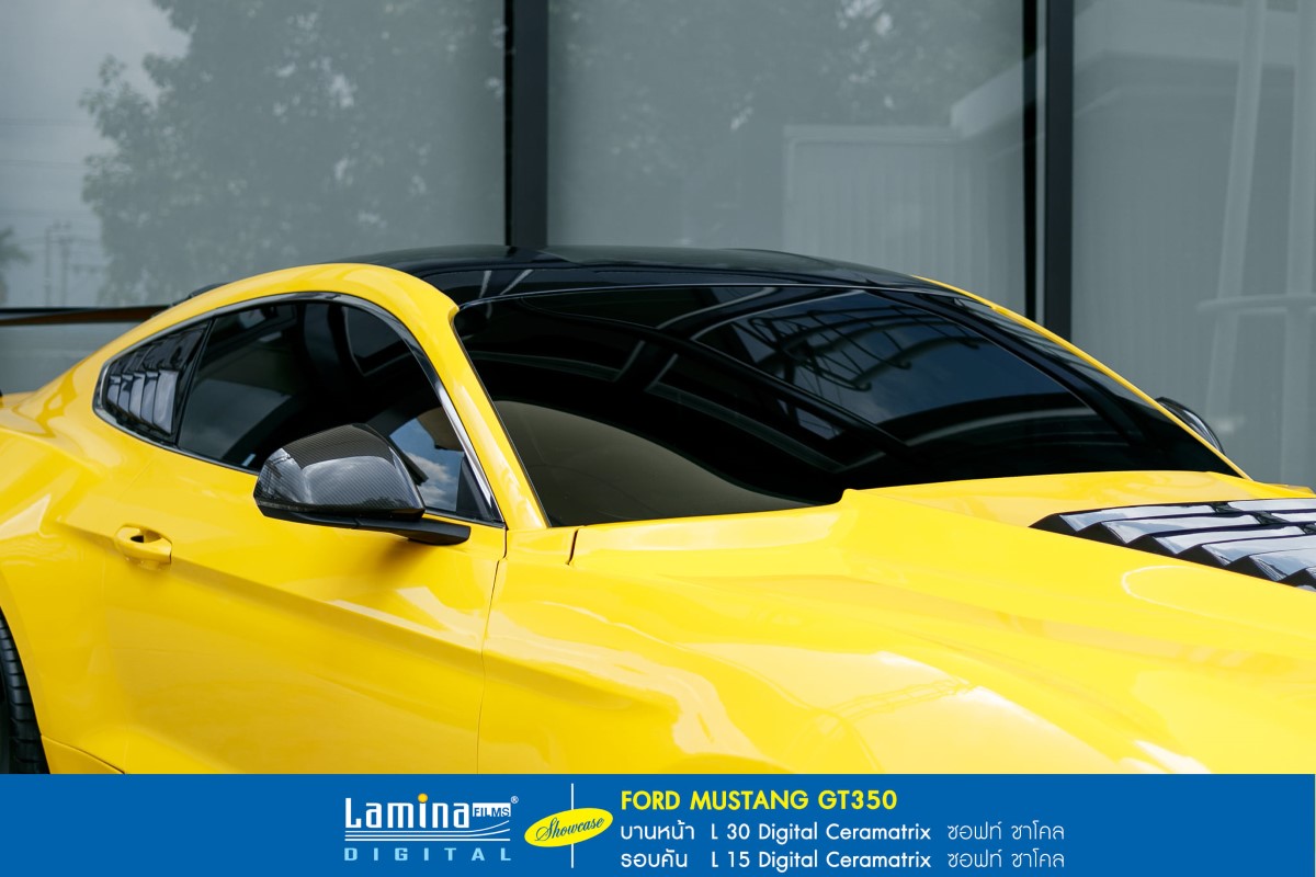 ฟิล์มเซรามิค lamina ceramatrix Ford Mustang Shelby 4