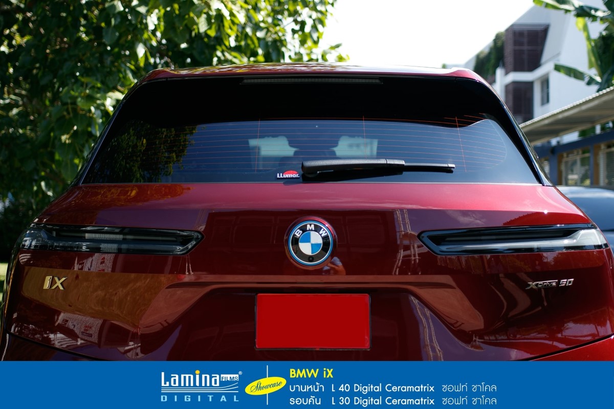 ฟิล์มเซรามิค lamina ceramatrix BMW iX 1