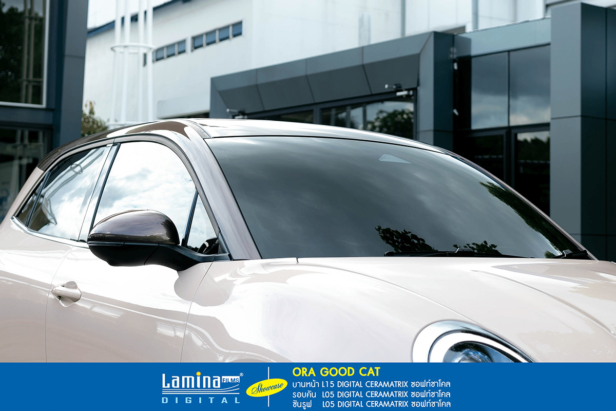 ฟิล์มเซรามิค lamina ceramatrix ORA Good Cat 3