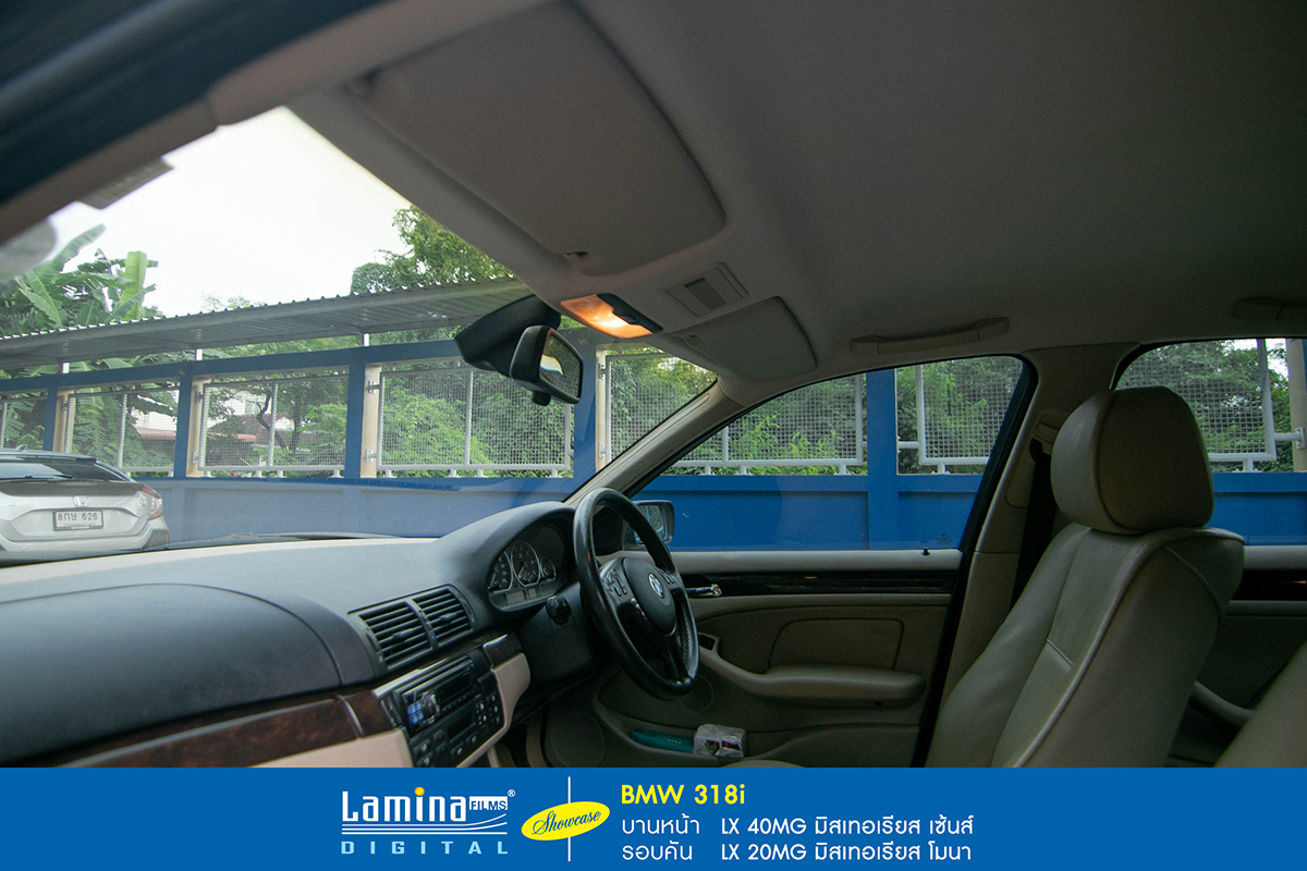 ฟิล์มรถ 60 lamina mystery series bmw 318i e46 7