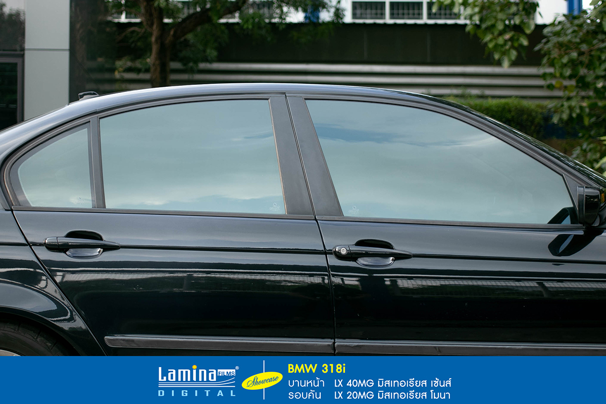 ฟิล์มรถ 60 lamina mystery series bmw 318i e46 1