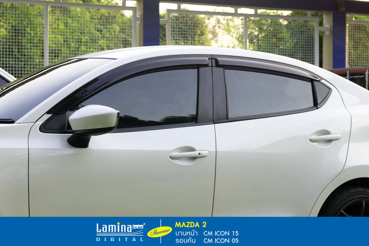 ฟิล์มคาร์บอน lamina cm icon Mazda 2 5