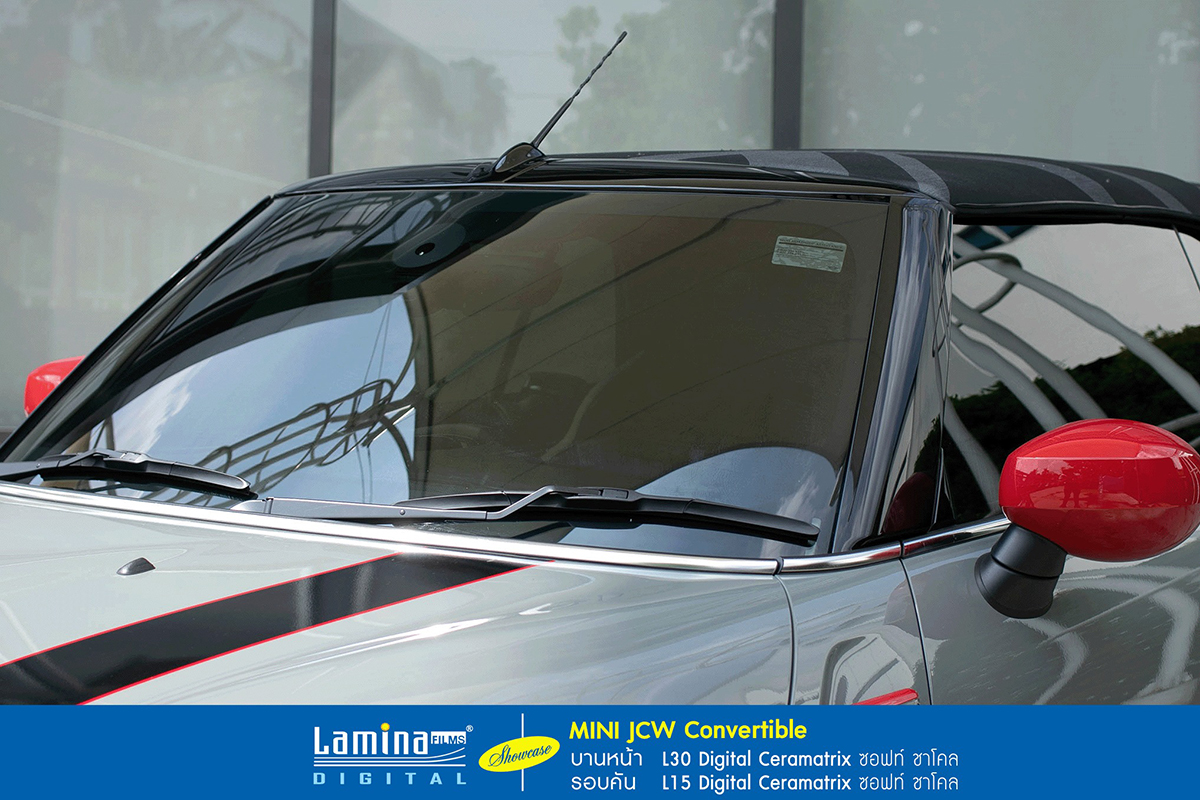 ฟิล์มเซรามิค lamina ceramatrix MINI JCW Convertible 4