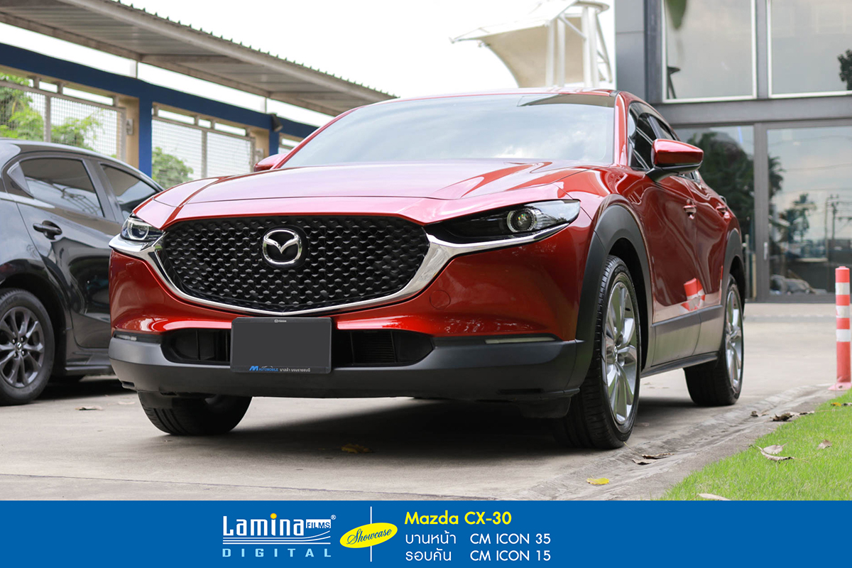 ฟิล์มคาร์บอน lamina cm icon mazda cx-30 6