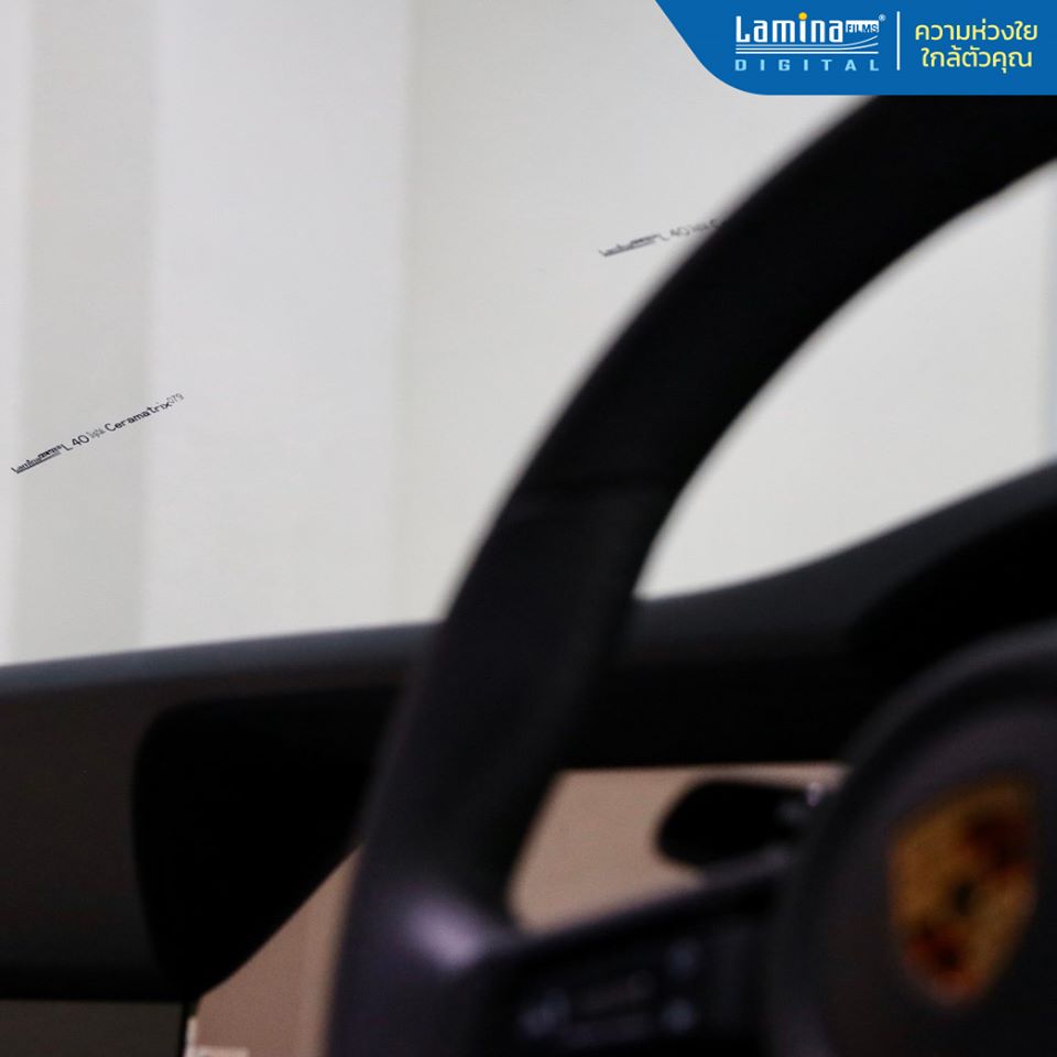 ฟิล์มเซรามิค lamina ceramatrix Porsche 911 5