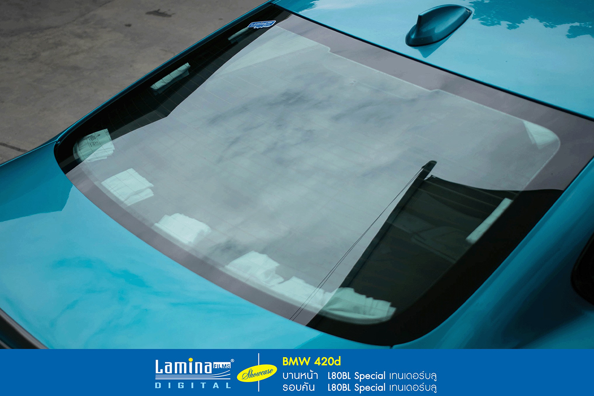ฟิล์มใสกันร้อน  lamina special series BMW 420d 5