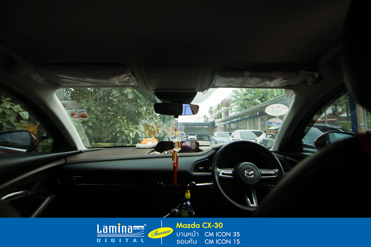 ฟิล์มคาร์บอน lamina cm icon mazda cx-30 8