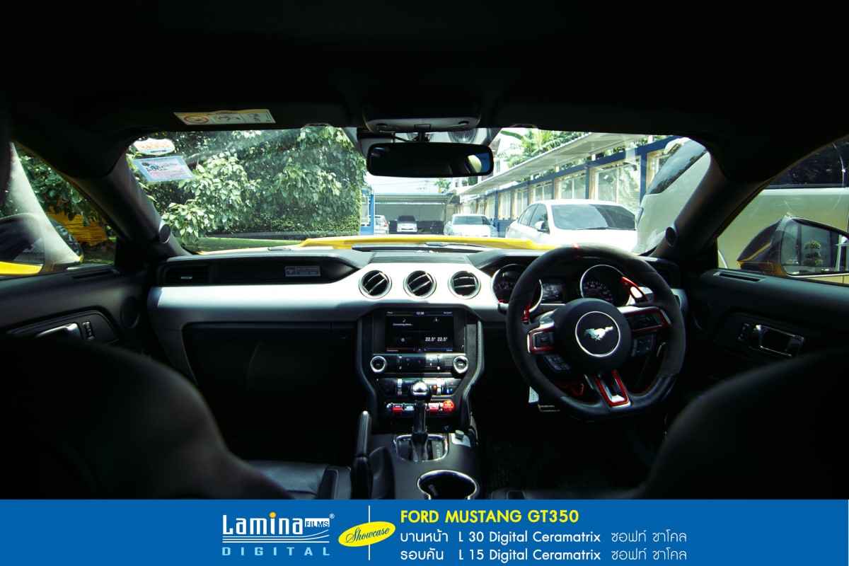 ฟิล์มเซรามิค lamina ceramatrix Ford Mustang Shelby 3