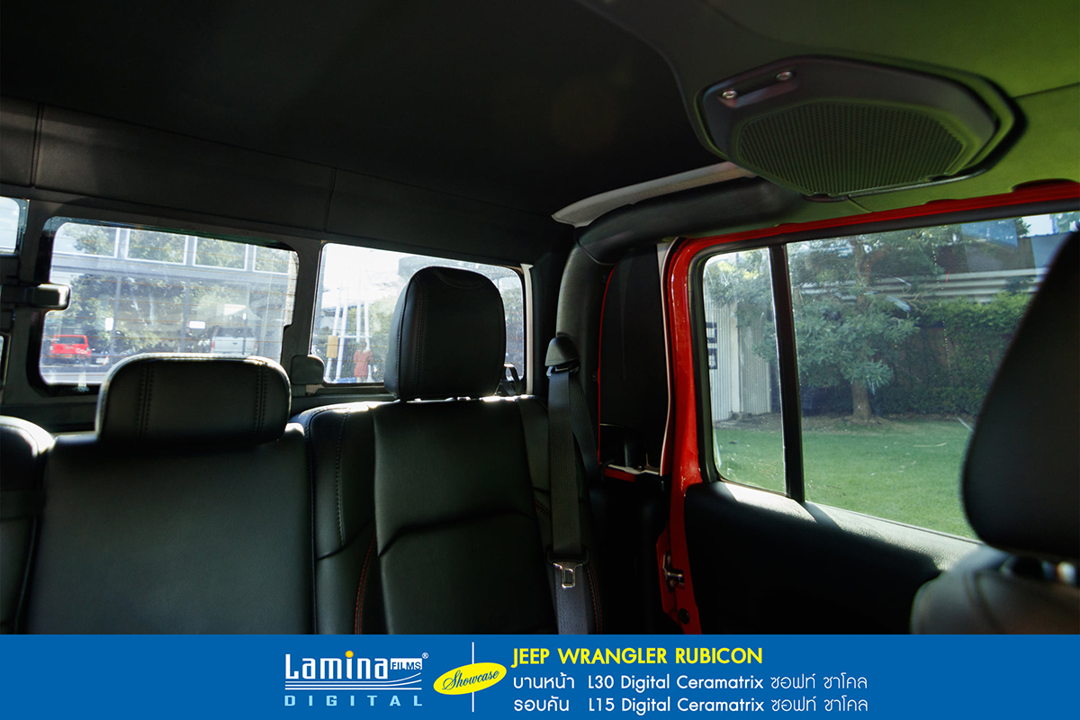 ฟิล์มเซรามิค lamina ceramatrix Jeep Wrangler Rubicon 6