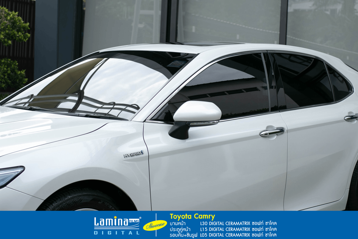 ฟิล์มเซรามิค lamina ceramatrix Toyota Camry 3