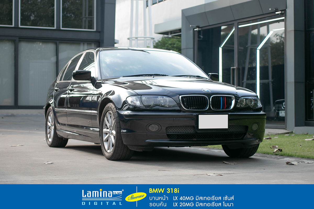 ฟิล์มรถ 60 lamina mystery series bmw 318i e46 2