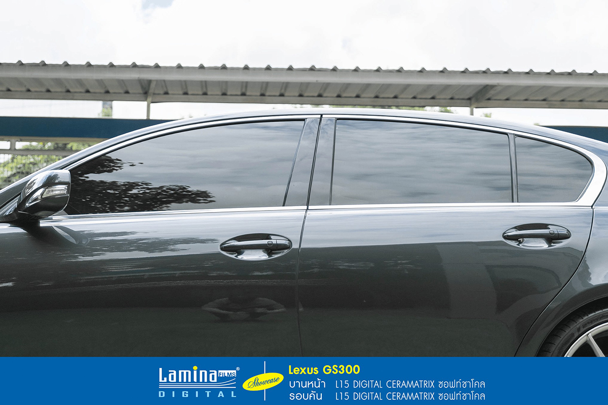 ฟิล์มเซรามิค lamina ceramatrix Lexus GS300 5