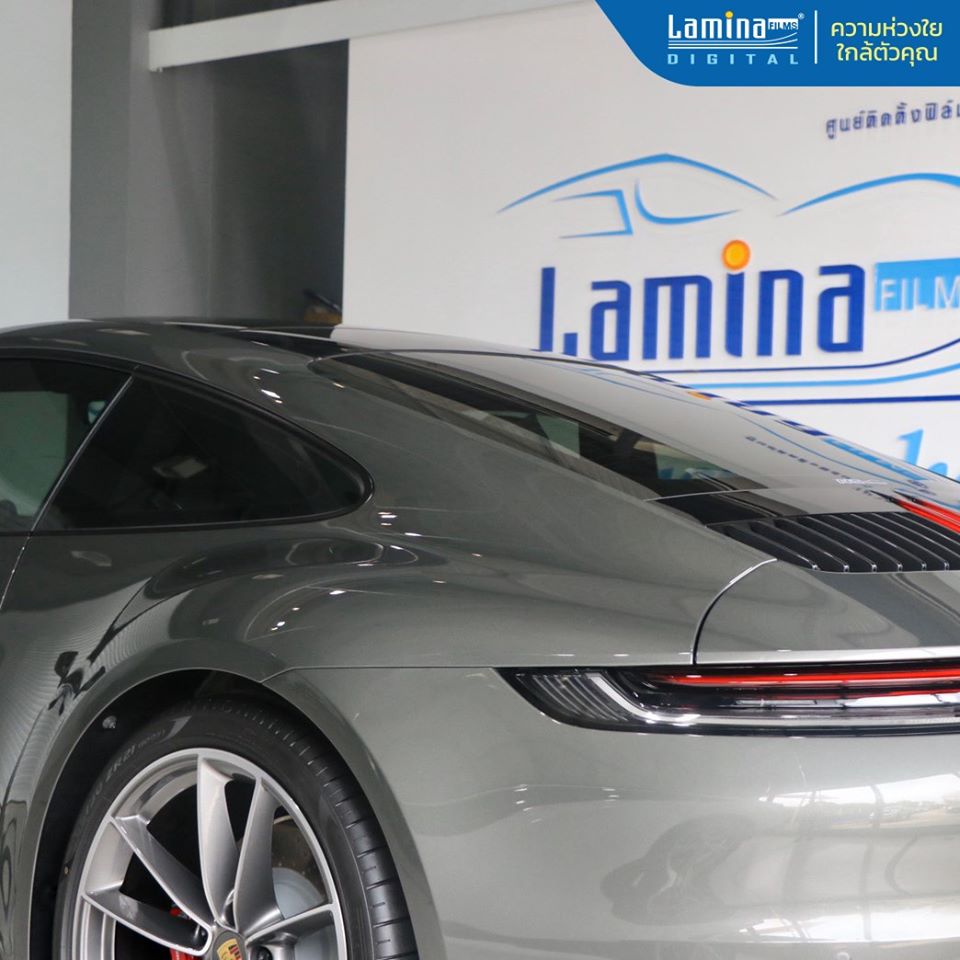 ฟิล์มเซรามิค lamina ceramatrix Porsche 911 3