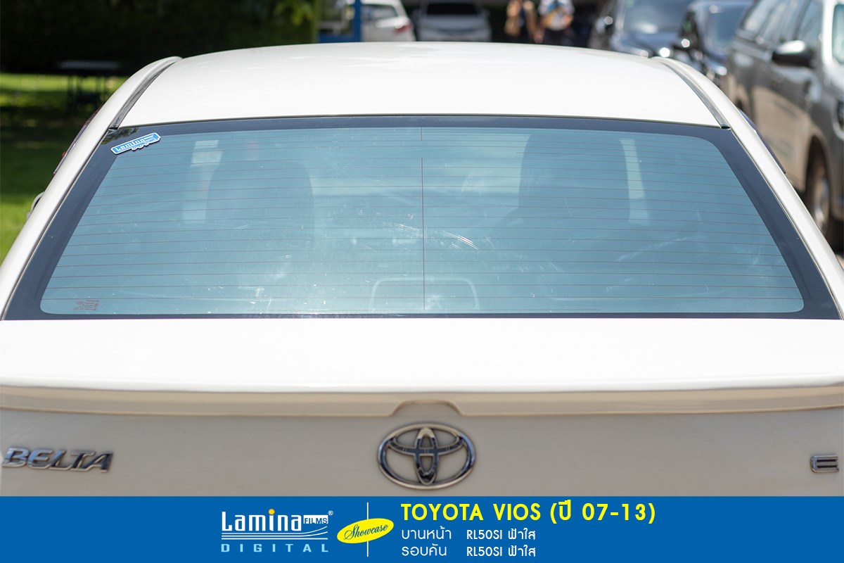 ฟิล์มปรอท lamina genius series Toyota Vios 4