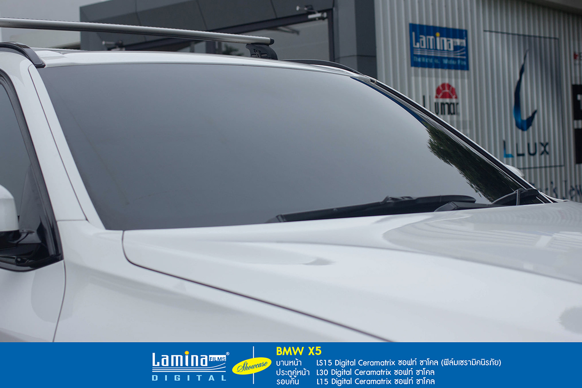 ฟิล์มเซรามิค lamina ceramatrix BMW X5 4
