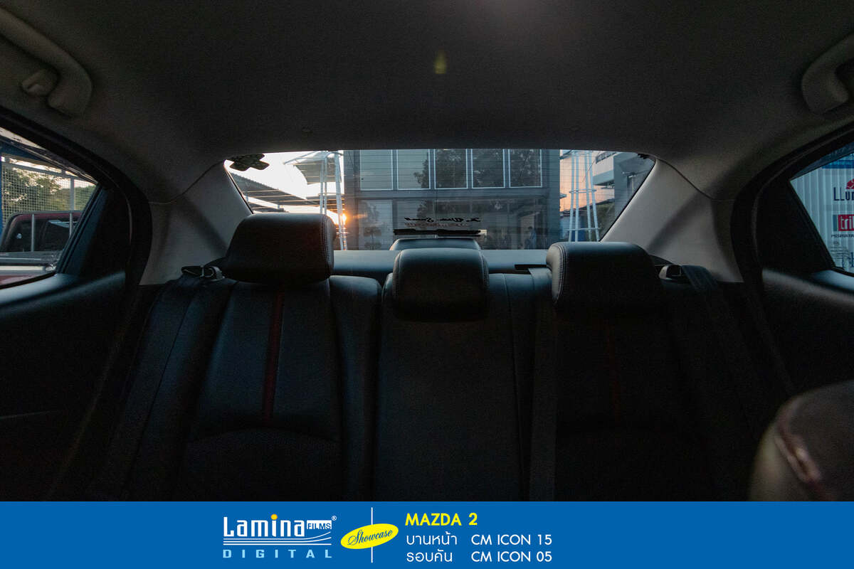 ฟิล์มคาร์บอน lamina cm icon Mazda 2 8